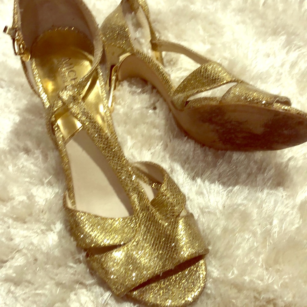 Michael Kors Glitter sandals size 7